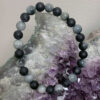 Bracelet en Onyx dépoli et Oeil de Chat
