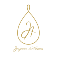 Joyaux d’Âmes — logo doré de la boutique-atelier artisanale