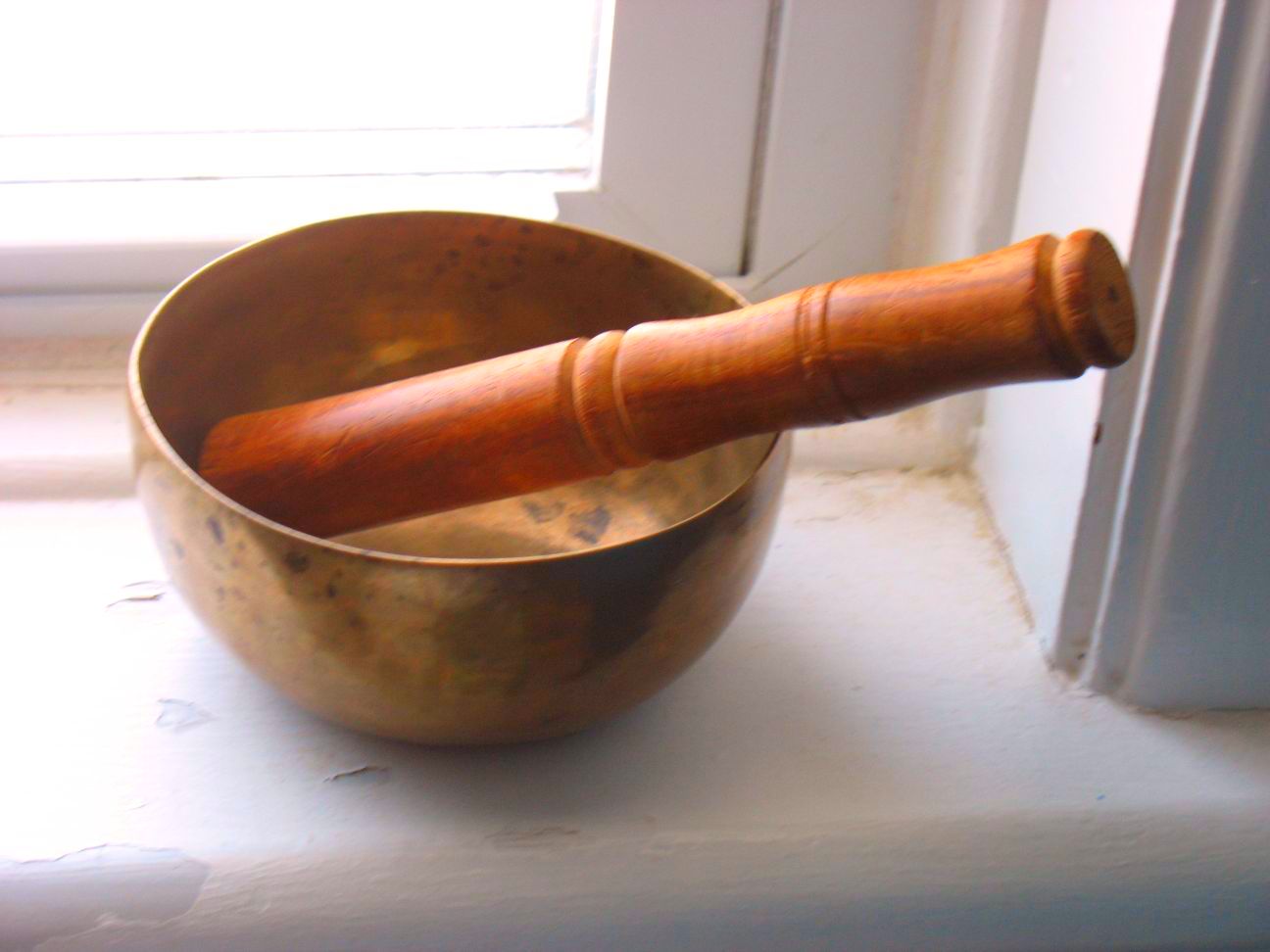 Illustration d’un bol chantant — photographie d’un autre modèle ; ne représente pas le bol Bengale vendu.